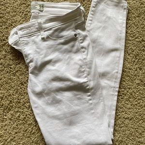 Abercrombie & Fitch white jeans